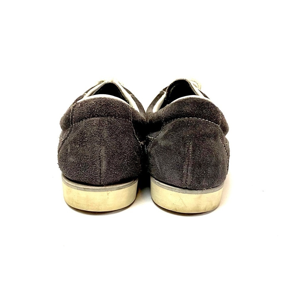 Vintage 1970s gray suede lace up oxford shoes - Picture 7 of 7